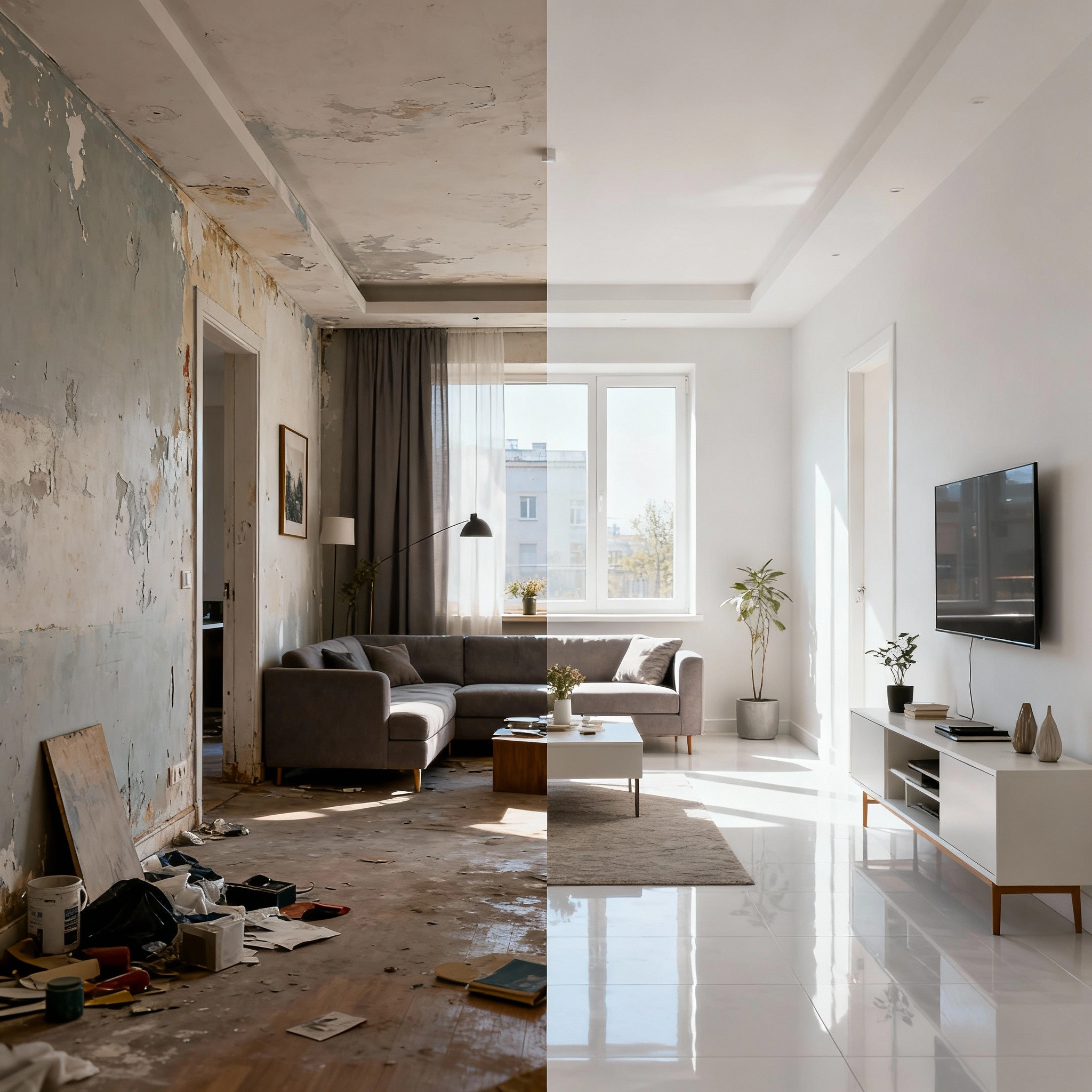 Dzīvokļa un mājas remonts pirms pārdošanas